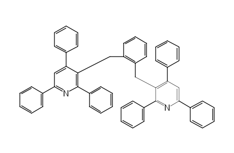 3,3'-(o-phenylenedimethylene)bis[2,4,6-triphenylpyridine]