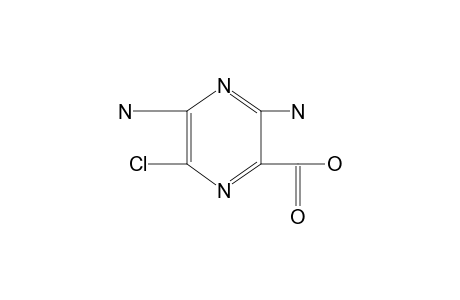 6-CHLORO-3,5-DIAMINOPYRAZINECARBOXYLIC ACID