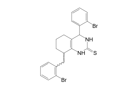 8-(o-bromobenzylidene)-4-(o-bromophenyl)-3,4,5,6,7,8-hexahydro-2(1H)-quinazolinethione