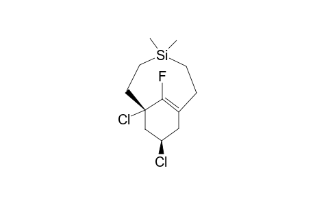 ENDO-7,9-DICHLORO-11-FLUORO-4,4-DIMETHYL-4-SILABICYCLO-[5.3.1]-UNDEC-1(11)-ENE