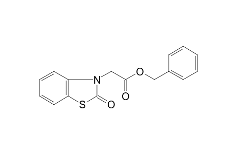 3(2H)-Benzothiazoleacetic acid, 2-oxo-, phenylmethyl ester