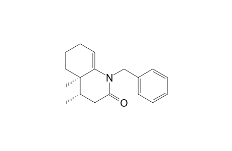 (4S,4aR)-1-benzyl-4,4a-dimethyl-4,5,6,7-tetrahydro-3H-quinolin-2-one