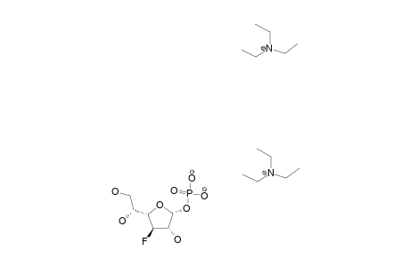 bis-(Triethylammonium)-(3-deoxy-3-fluoro-alpha-D-galactofuranosyl)-phosphate