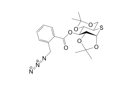 .alpha.-3-[(2'-Azidomethylbenzoyl)oxy]-1,2 : 4,5-diisopropylidene-5-thioglucopyranose