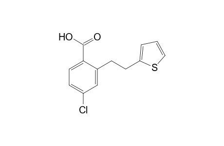 4-chloro-2-[2-(2-thienyl)ethyl]benzoic acid