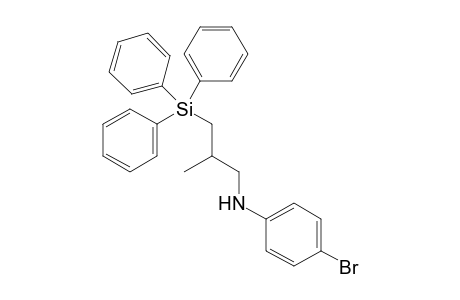 N-(2-Methyl-3-(triphenylsilyl)propyl)-4-bromoaniline