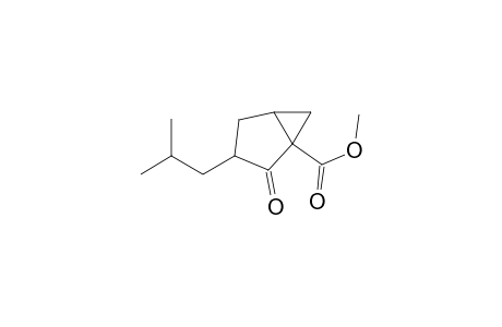 Bicyclo[3.1.0]hexane-1-carboxylic acid, 3-(2-methylpropyl)-2-oxo-, methyl ester