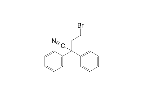 4-Bromo-2,2-diphenyl-butyronitrile