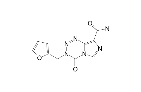 8-CARBAMOYL-3-FURFURYLIMIDAZO-[5,1-D]-[1,2,3,5]-TETRAZIN-4(3H)-ONE