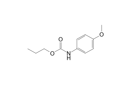 p-methoxycarbanilic acid, propyl ester