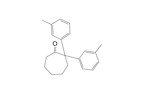 2,2-di-m-tolylcycloheptanone
