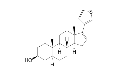 (3Beta,5alpha)-17-(3'-thienyl)androst-16-en-3-ol