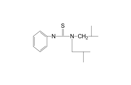 1,1-diisobutyl-3-phenyl-2-thiourea