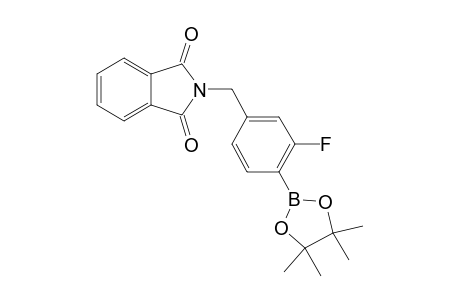 2-[3-FLUORO-4-(4,4,5,5-TETRAMETHYL-1,3,2-DIOXABOROLAN-2-YL)-BENZYL]-ISOINDOLINE-1,3-DIONE
