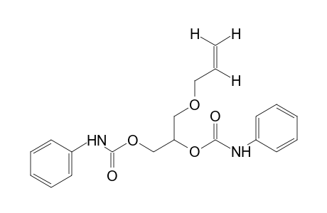 3-(allyloxy)-1,2-propanediol, dicarbanilate