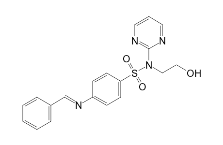 2-{N-[4-N'-(Benzylideneamino)phenylsulfonyl]-N-(2-hydroxyethyl)amido}pyrimidine