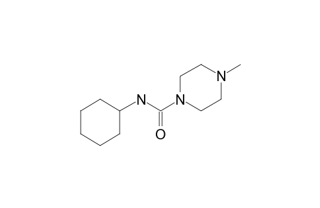 N-Cyclohexyl-4-methyl-1-piperazinecarboxamide