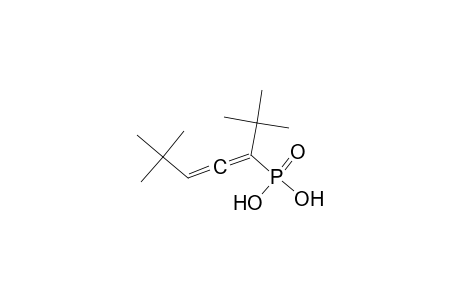 Phosphonic acid, [1-(1,1-dimethylethyl)-4,4-dimethyl-1,2-pentadienyl]-