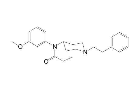 N-(3-Methoxyphenyl)-N-(1-phenethyl-4-piperidyl)propionamide