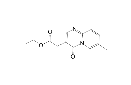4H-Pyrido[1,2-a]pyrimidine-3-acetic acid, 7-methyl-4-oxo-, ethyl ester