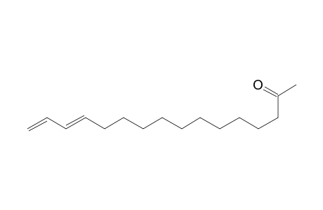 E-Hexadeca-13,15-dien-2-one