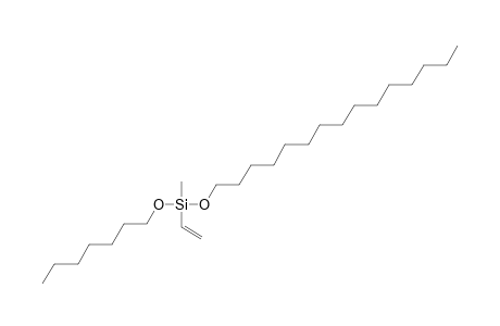 Silane, methylvinyl(heptyloxy)pentadecyloxy-