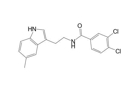 3,4-dichloro-N-[2-(5-methyl-1H-indol-3-yl)ethyl]benzamide