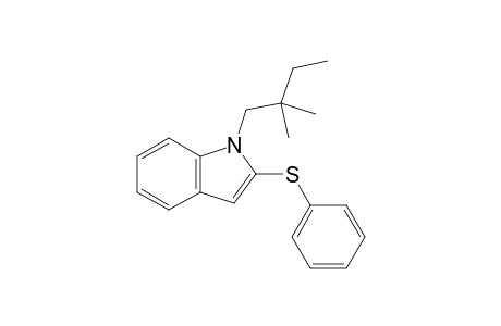 1-(2,2-Dimethylbutyl)-2-phenylthio-1H-indole