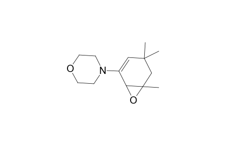 4-(4,4,6-Trimethyl-7-oxabicyclo[4.1.0]hept-2-en-2-yl)morpholine