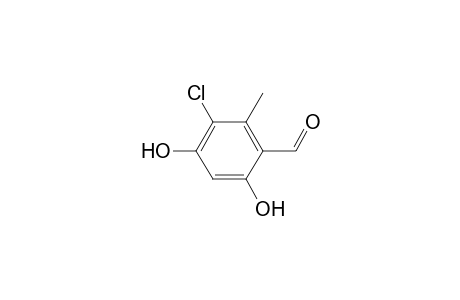 3-Chloro-4,6-dihydroxy-2-methyl-benzaldehyde