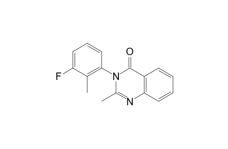 3-(3-fluoro-o-tolyl)-2-methyl-4(3H)-quinazolinone