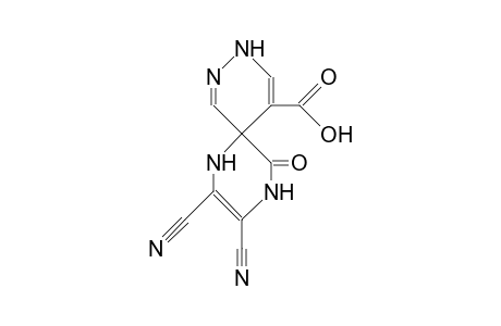 2,3-dicyano-5-keto-1,4,9,10-tetrazaspiro[5.5]undeca-2,7,10-triene-7-carboxylic acid