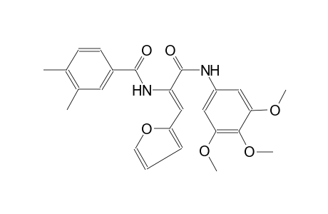 benzamide, N-[(Z)-2-(2-furanyl)-1-[[(3,4,5-trimethoxyphenyl)amino]carbonyl]ethenyl]-3,4-dimethyl-