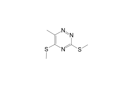 6-METHYL-3,5-DIMETHYLTHIO-1,2,4-TRIAZINE