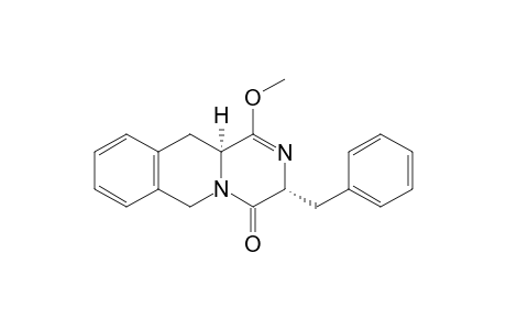 (3R,11aS)-1-methoxy-3-(phenylmethyl)-3,6,11,11a-tetrahydropyrazino[1,2-b]isoquinolin-4-one
