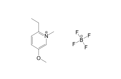 2-Ethyl-5-methoxy-1-methylpyridinium tetrafluorofluoroborate