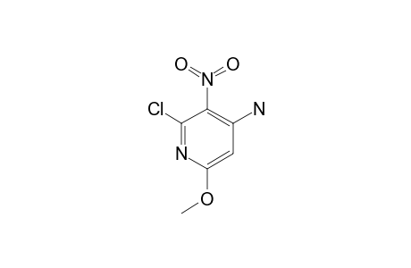 2-CHLORO-6-METHOXY-3-NITRO-PYRIDIN-4-AMINE