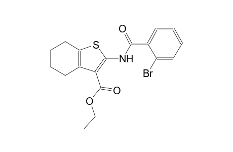 Benzo[B]thiophene-3-carboxylic acid, 2-[(2-bromobenzoyl)amino]-4,5,6,7-tetrahydro-, ethyl ester