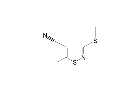 5-METHYL-3-(METHYLTHIO)-4-ISOTHIAZOLECARBONITRILE