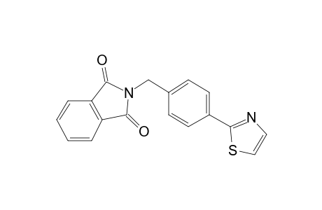 2-([4-(1,3-Thiazol-2-yl)phenyl]methyl)isoindole-1,3-dione