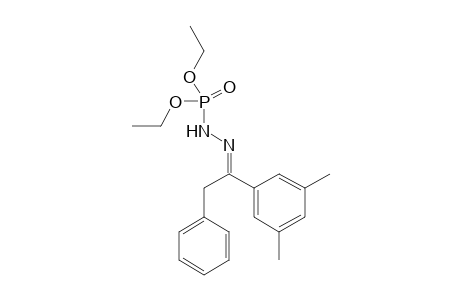 Diethyl (2-(1-(3,5-dimethylphenyl)-2-phenylethylidene)hydrazinyl)phosphonate