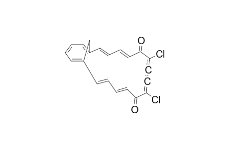 12,15-Dichloro-13,14-didehydro-1,6-methano[20]annulene-11,16-dione