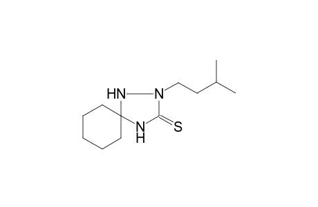 1,2,4-Triazaspiro[4.5]decane-3-thione, 2-(3-methylbutyl)-