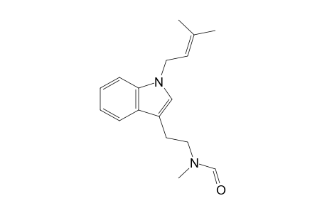 Formamide, N-methyl-N-[2-[1-(3-methyl-2-butenyl)-1H-indol-3-yl]ethyl]-