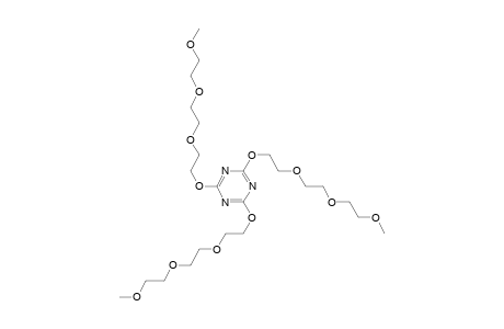 2,4,6-Tris(1,4,7,10-tetraoxaundecyl)-1,3,5-triazine