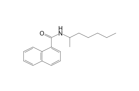 1-Naphthalenecarboxamide, N-(2-heptyl)-