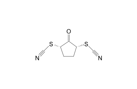 cis-2,5-Dithiocyanatocyclopentanone