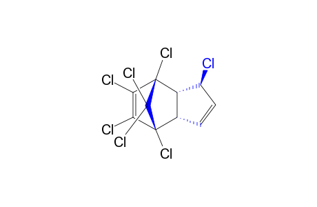 1,4,5,6,7,8,8-HEPTACHLORO-3alpha,4,7,7alpha-TETRAHYDRO-4,7-METHANOINDENE