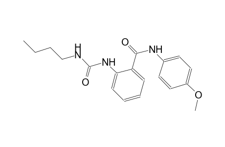 2-{[(butylamino)carbonyl]amino}-N-(4-methoxyphenyl)benzamide