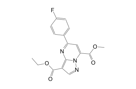 pyrazolo[1,5-a]pyrimidine-3,7-dicarboxylic acid, 5-(4-fluorophenyl)-, 3-ethyl 7-methyl ester